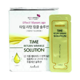 Сыворотка омолаживающая с эффектом ботокса Time Return Wrinkle Solution 30*2,5 мл Amicell Корея