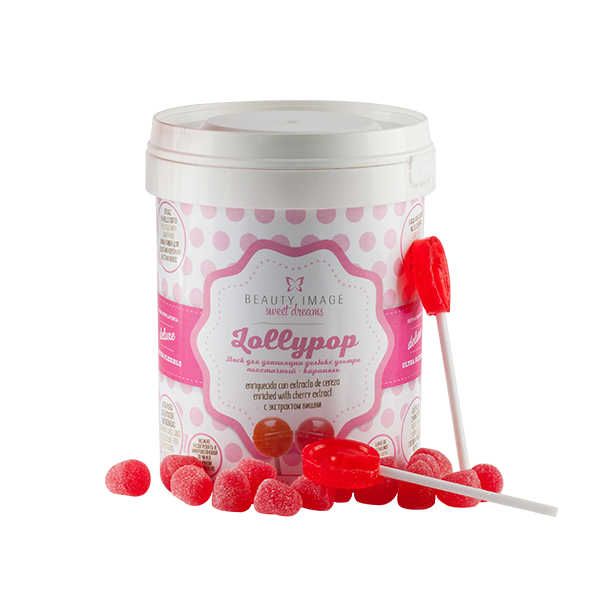 Горячий воск Карамель Creamy wax lollypop 800г Beauty Image Испания